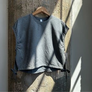 NWT STORI aspire sweat size 6 Charcoal